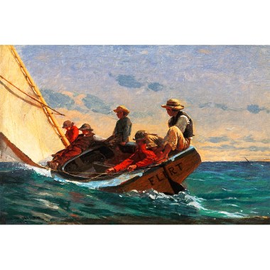 The Flirt - Winslow Homer